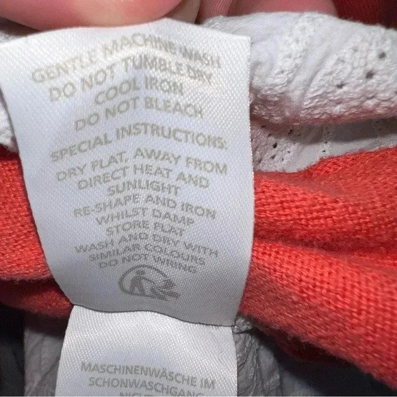 Boden Women’s Mixed Media Crew Neck Sweater with Built in Eyelet‎ Blouse Small - Picture 9 of 10